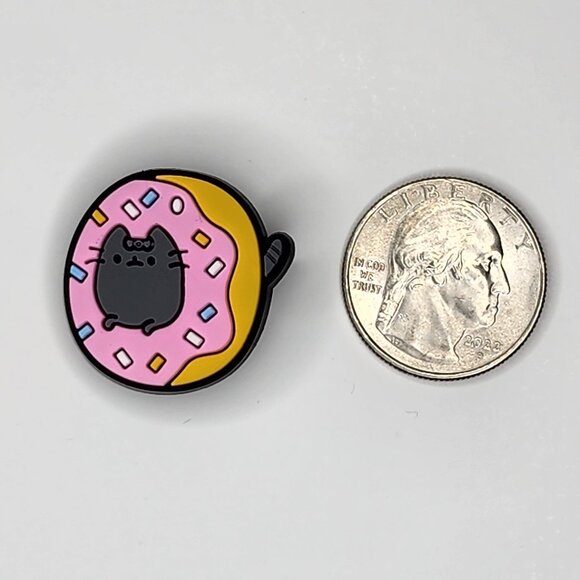 Pusheen Croc Charms | Set of 4 | Jibbitz | Shoe decoration | NEW | Food Theme - Picture 2 of 3